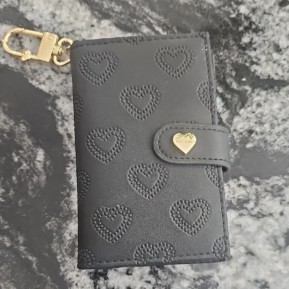 🚫Sold🚫Betsey Johnson Black Wallet with Gold Accents - Picture 5 of 5